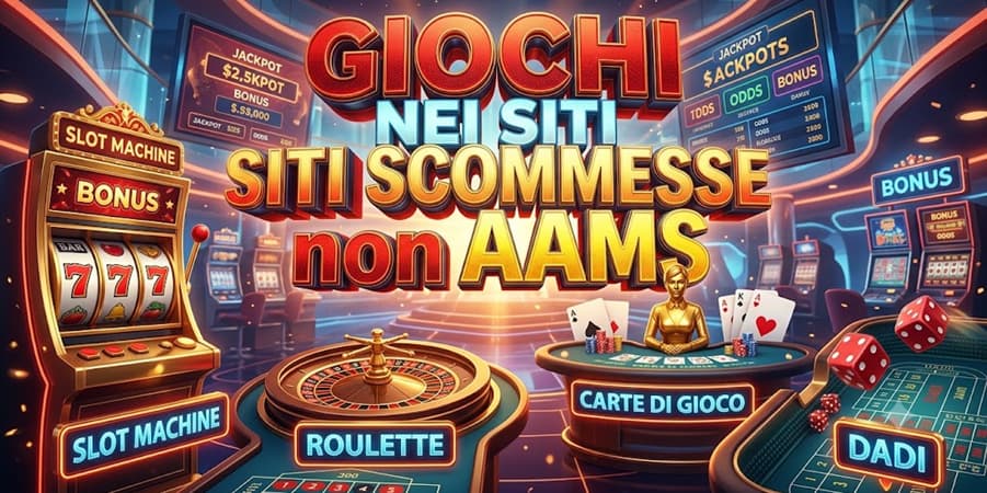 giochi nei migliori siti non AAMS